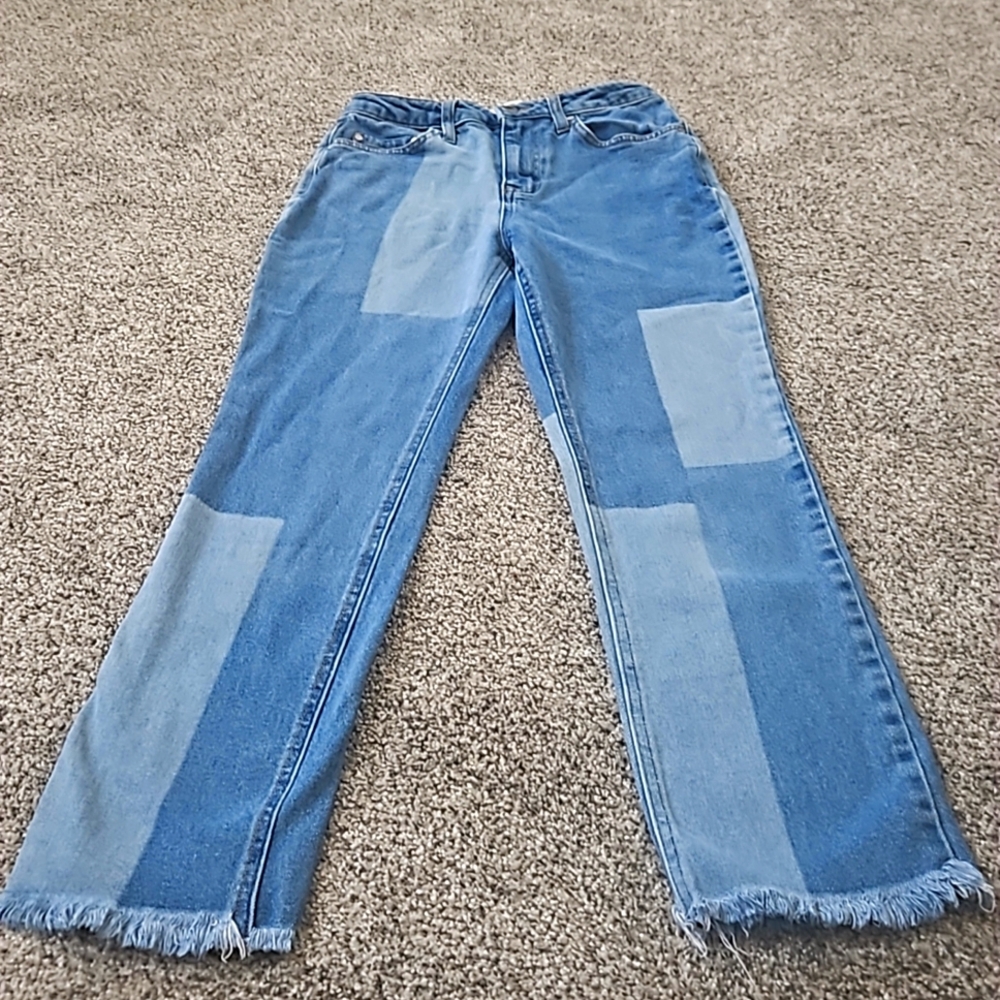 Tinseltown Patchwork Jeans